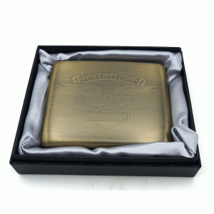 جاسیگاری (قوطی سیگار) فلزی طرح هارلی دیویدسون کد D2104
