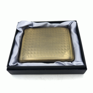 جاسیگاری (قوطی سیگار) فلزی کد D2105