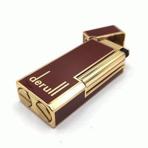 فندک بنزینی دروی قرمز مدل اسلیم بغل زن کد d1326