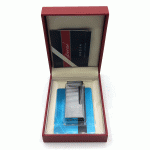 فندک گازی دروی سیلور مدل اسلیم بغل زن کد d1208