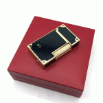 فندک گازی دروی مشکی طلایی مدل بغل زن کد d1210