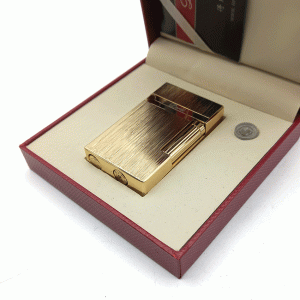 فندک گازی دروی طلایی مدل بغل زن کد d1213