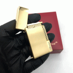 فندک بنزینی دروی طلایی مدل بغل زن کد d1328