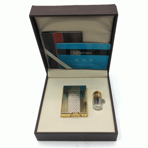 فندک گازی دروی طلایی مدل بغل زن کد d1216