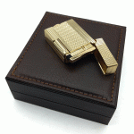 فندک گازی دروی طلایی مدل بغل زن کد d1216