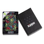 فندک زیپو اصل 49696 | Zippo Skull Crown Design