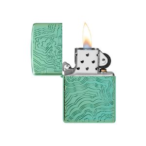 فندک زیپو اصل 48917 | Zippo Topographic map Design