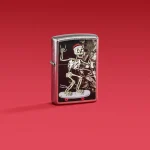 فندک زیپو اصل 48911 Zippo 207 Skateboard Design