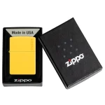 فندک زیپو اصل 46019 | Zippo Sunflower yellow Matte