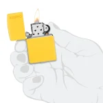 فندک زیپو اصل 46019 | Zippo Sunflower yellow Matte