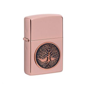 فندک زیپو اصل 49638 | Zippo Tree of Life Emblem