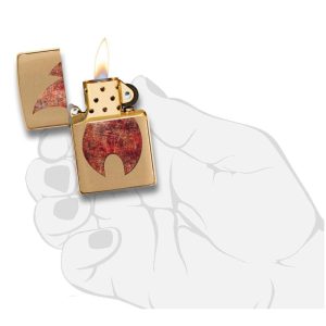 فندک زیپو اصل Zippo Rusty Flame Design کد 29878
