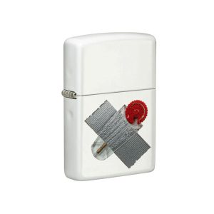 فندک زیپو اصل Zippo 214 Stupid Art Flint کد 48137