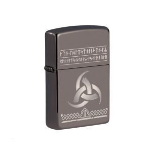 فندک زیپو اصل 49302 | Zippo Odin Design