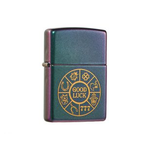 فندک زیپو اصل Zippo Lucky Symbols Design کد 49399
