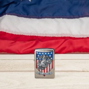 فندک زیپو اصل Zippo U.S. Marine Corps کد 49317