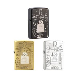 فندک زیپو کاستوم | ZIPPO ANATOMY 2BK ANT