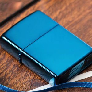 فندک زیپو اصل کد Zippo High Polish Blue 20446