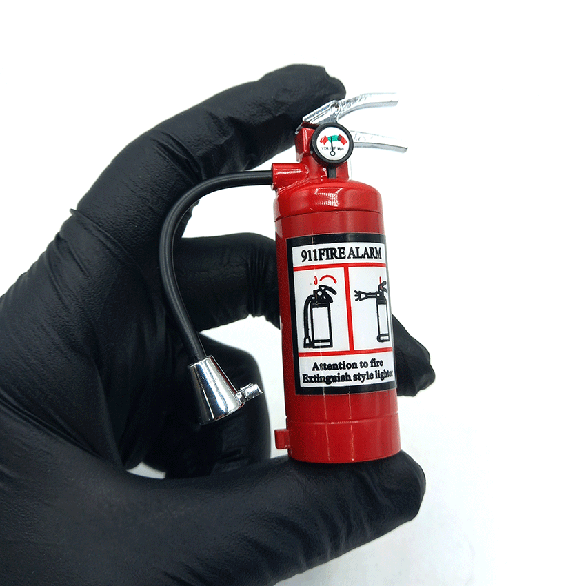 فندک فانتزی گازی طرح کپسول آتشنشانی کد 11086