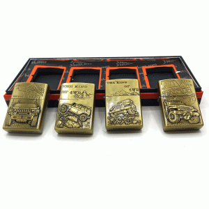 ست 4 عدد فندک بنزینی مدل ببر کد a13105