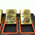 ست 4 عدد فندک بنزینی مدل توپ جنگی کد a13107