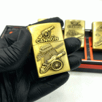 ست 4 عدد فندک بنزینی مدل توپ جنگی کد a13107