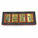 ست 4 عدد فندک بنزینی مدل ببر کد a13105