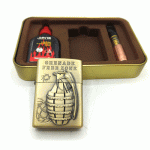 ست فندک بنزینی ، چوب سیگار و بنزین کد a13104