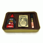 ست فندک بنزینی ، چوب سیگار و بنزین کد a13102