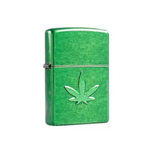 فندک زیپو اصل Zippo LEAF BRASS PIP کد 29673