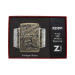 فندک زیپو اصل 49035 | Zippo Freedom Skull Design
