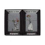 فندک زیپو اصل 28987 | Zippo Day Of Dead Skulls