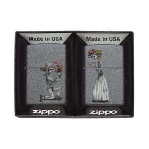 فندک زیپو اصل 28987 | Zippo Day Of Dead Skulls