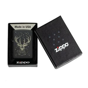 فندک زیپو اصل Zippo 218 Deer Design 48385