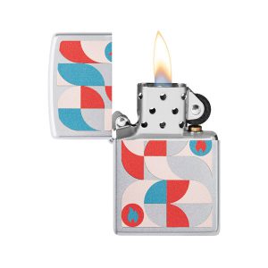 فندک زیپو اصل 48712 | Zippo Geometric Design