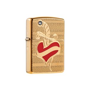فندک زیپو اصل 49303 | Zippo Heart and Sword Design
