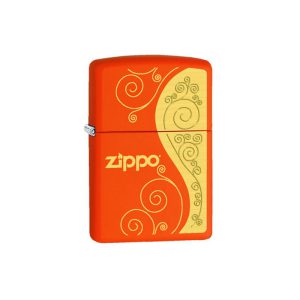فندک زیپو اصل Zippo Elegance Reg Orange کد 231