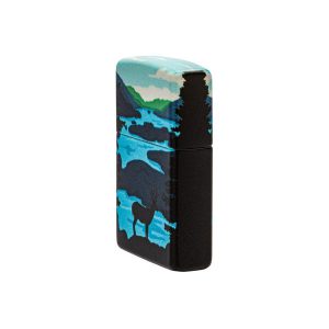 فندک زیپو Zippo Deer Landscape Design کد 49483