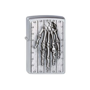فندک زیپو اصل Zippo SKELETON HAND EMBLEM کد 200