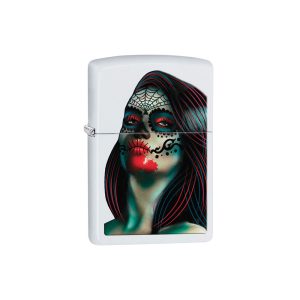 فندک زیپو Zippo Day Of The Dead Lady Tattoo کد 29400