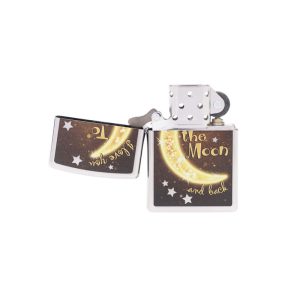 فندک زیپو اصل Zippo Golden Moon کد 29059