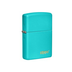 فندک زیپو اصل Zippo Flat Turquoise کد 49454Zl