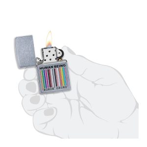 فندک زیپو اصل Zippo Human Being Design کد 49578