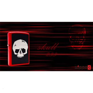 فندک زیپو اصل Zippo Skull کد 233