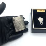 فندک گازی اتمی جوبون مدل نقره ای