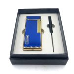 فندک گازی بغل زن لایتر مدل آبی