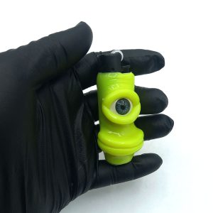 فندک فانتزی کلیپر اصل خمیری مدل تک چشم زرد