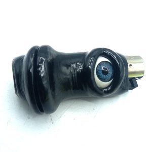 فندک فانتزی کلیپر اصل خمیری مدل تک چشم مشکی