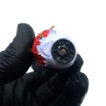 فندک فانتزی کلیپر اصل خمیری مدل تک چشم بنفش