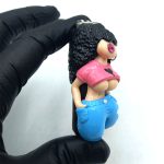 فندک فانتزی کلیپر اصل خمیری مدل عروسکی دختر